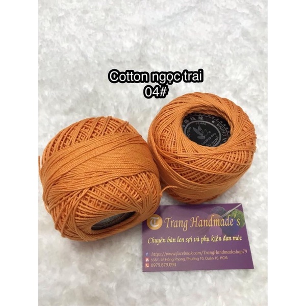 Chỉ móc áo ngọc trai
