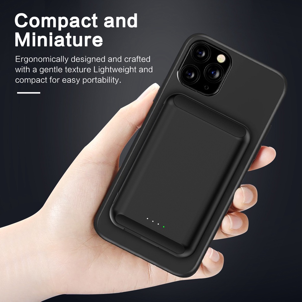 Sạc dự phòng không dây FONKEN 5000mAh 15W dành cho iproduct 13 12Pro