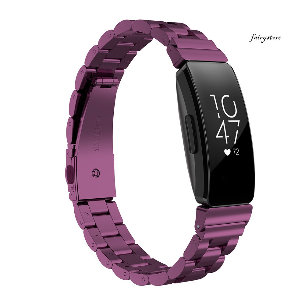 Fs Dây Đeo Inox Cho Đồng Hồ Thông Minh Fitbit Inspire Hr