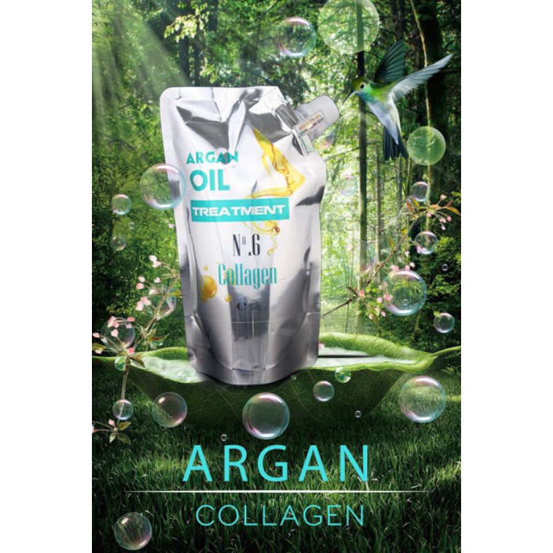 Hấp siêu phục hồi Argan oil collagen chính hãng