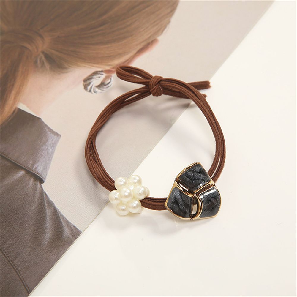 Dây buộc tóc độ co giãn cao nhiều màu sắc dễ thương MIHAN1 dành cho nữ