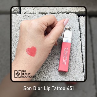 Son dior tattoo 451