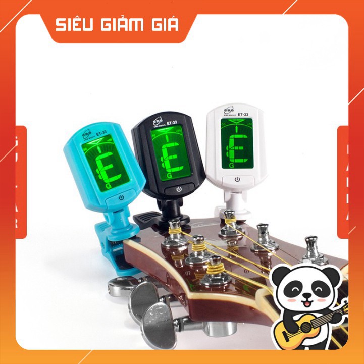 (Hot Sale) Máy Chỉnh Dây Đàn Guitar Tuner ET-33