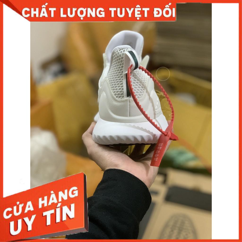 (FREESHIP+VIDEO, ẢNH THẬT) giày thể thao Alphabounce Full trắng