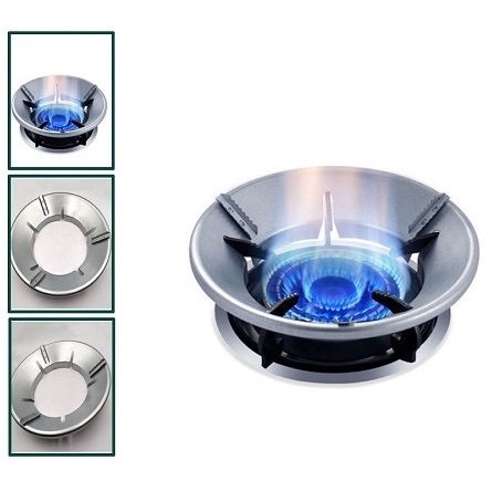 Vỉ Kiềng Chắn Gió Bếp Gas Tròn Giúp Tiết Kiệm Gas, Giúp Tập Trung Nhiệt Độ Nấu Đồ Ăn Nhanh Hơn
