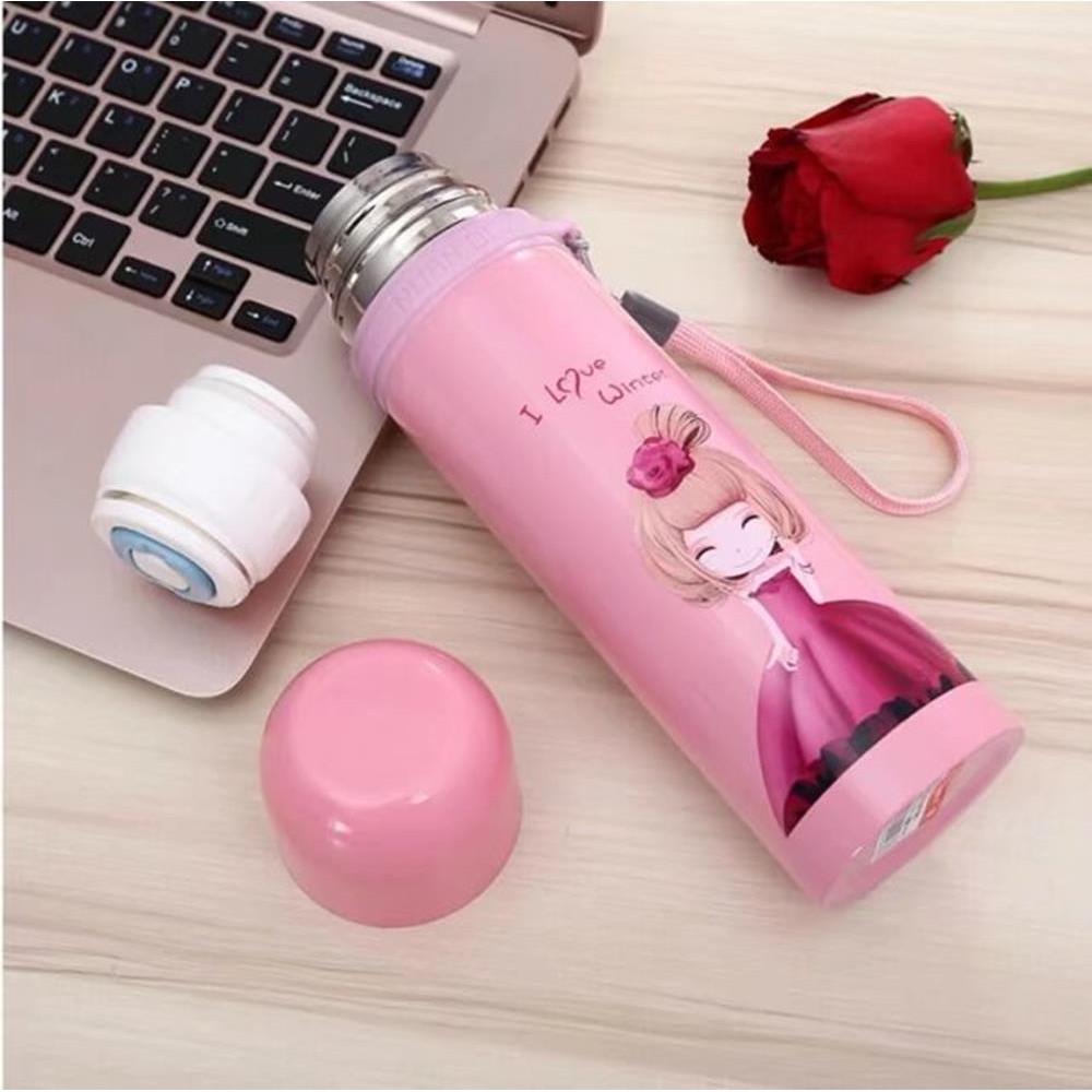 Bình giữ nhiệt cho bé gái 500ml Kami22000