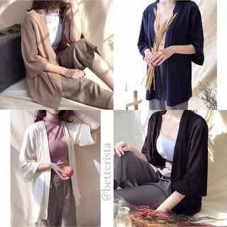 ÁO KHOÁC KIMONO LEN SIÊU TRẺ TRUNG