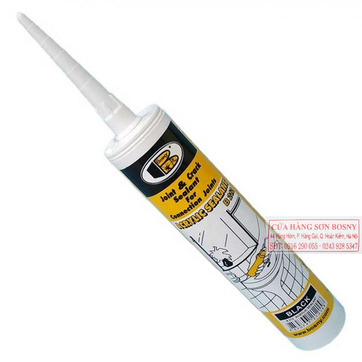 Keo silicone ACRYLIC SEALANT  BOSNY trét kín các khe hở vết nứt, góc cạnh cửa và lỗ đinh