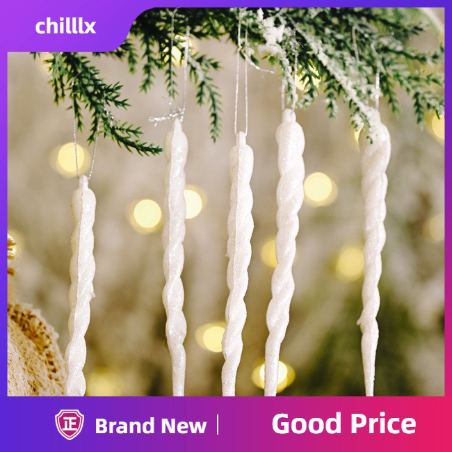 【chilllx】Christmas Decorations Icicle Pendant Christmas Tree Decoration