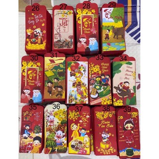 Combo 10 bao lì xì tết 2021