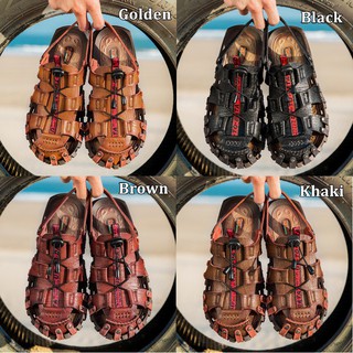 Giày Sandal Da Thời Trang Cho Nam