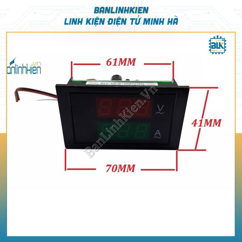 Đồng Hồ Đo Vôn và Dòng Xoay Chiều 50A