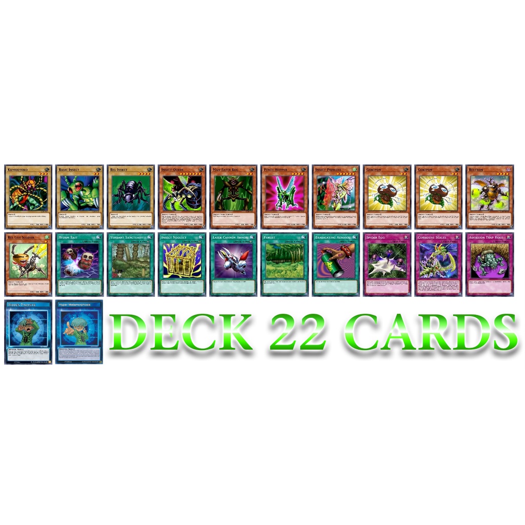 Deck Bài Yugioh Speed Duel Haga - Weevil Underwood