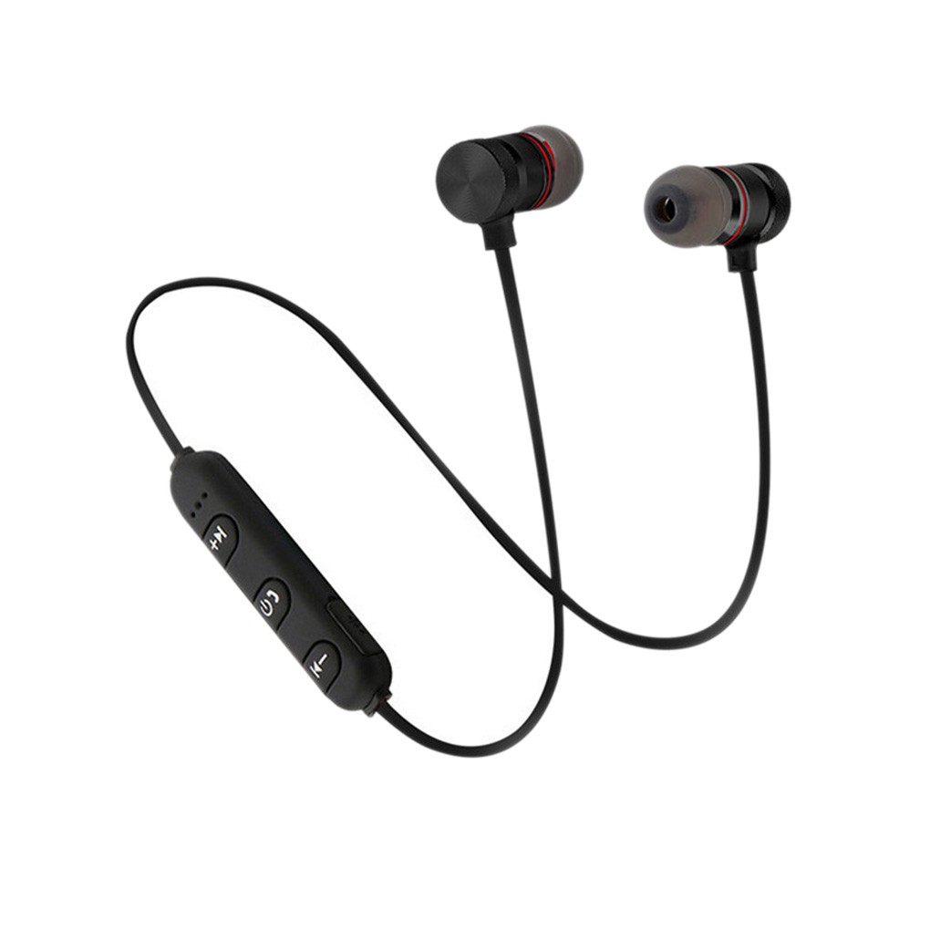 XT6 Wireless Earphones Bluetooth 4.1 In-ear Headset Neck Hanging Stereo Headset Sports Earbuds