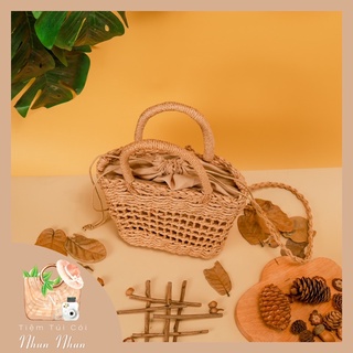Túi Cói Đan Lưới