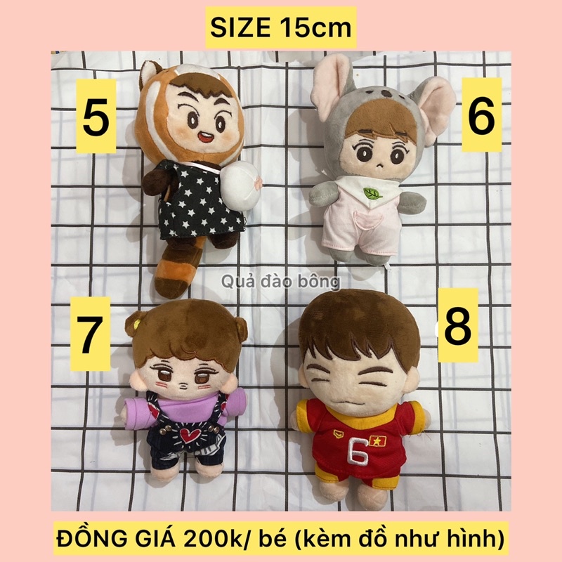 | DOLL 15cm | Doll nhượng giá rẻ