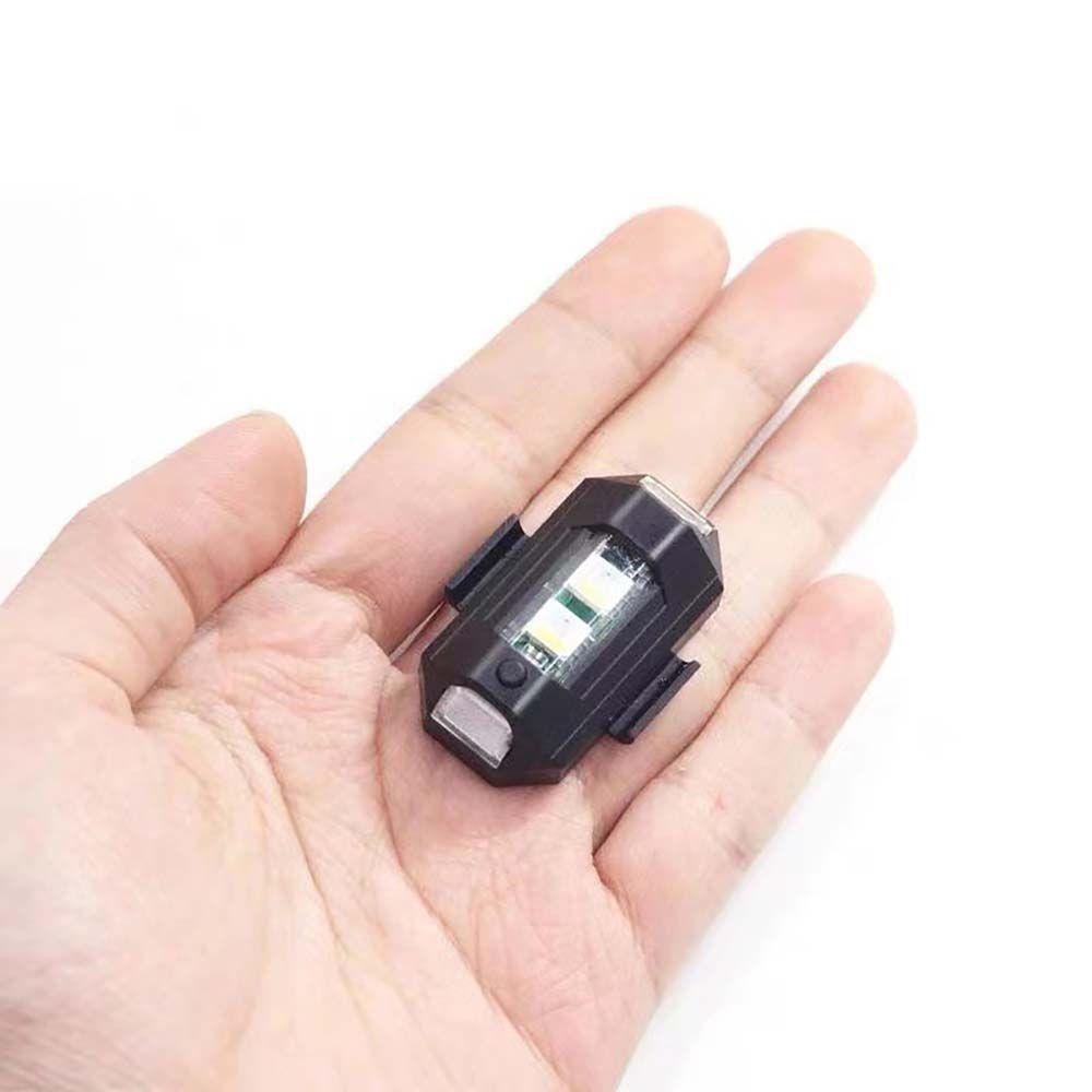 Đèn LED Nhấp Nháy Có Thể Sạc Lại Cảnh Báo Ban Đêm Cho Xe Máy / Xe Đạp