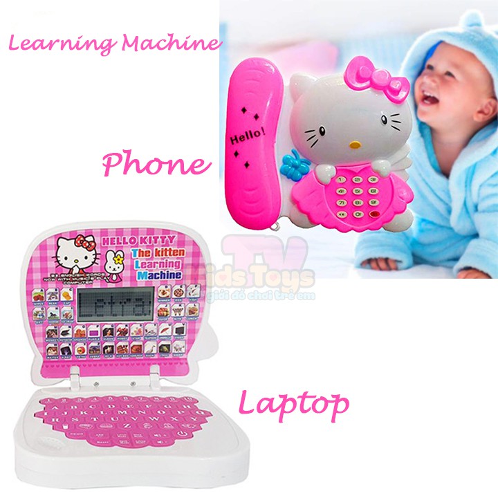 laptop điện thoại hello kitty