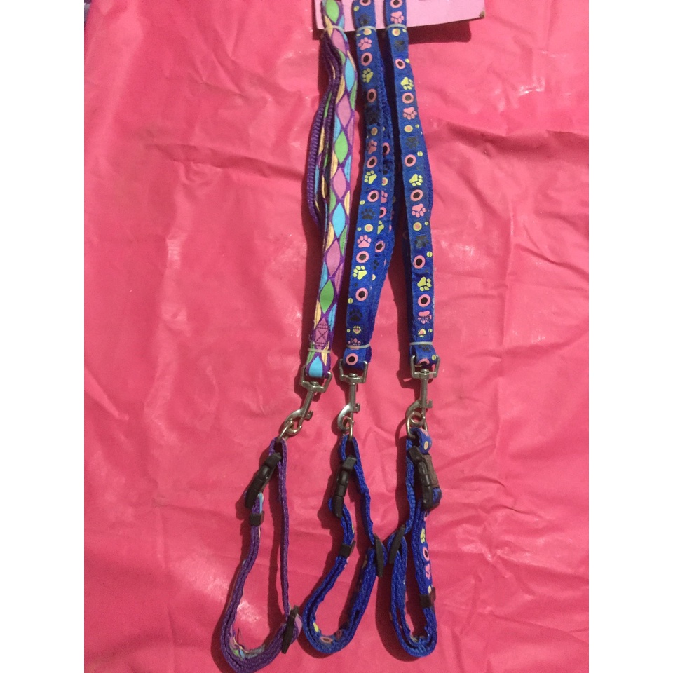 Dây dắt thú cưng chó mèo 1,5cm kèm vòng cổ THANH LÝ