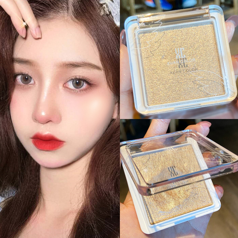 Phấn Tạo Khối Dạng Bột Mịn Hai Lớp Độ Bóng Cao F.M