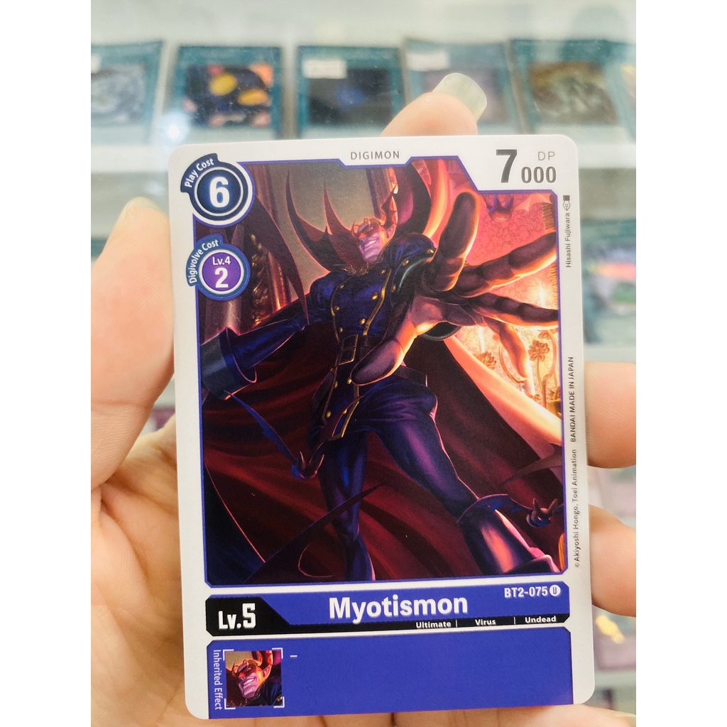 Thẻ Bài Digimon Mã BT2-075 - Myotismon - Digimon - Uncommon