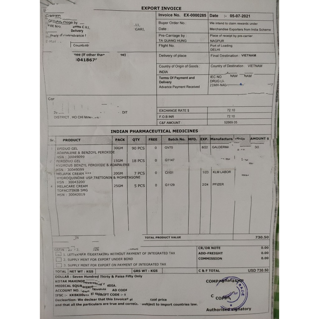 Gel giảm mụn GALDERMA Megado plus, Epi, Aza, Diff, Kle Ms C, Dermafort, Acnetina | BigBuy360 - bigbuy360.vn