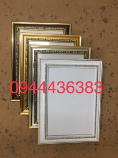 12 khung bằng khen a4 mặt mika + 20 đinh 3 chân