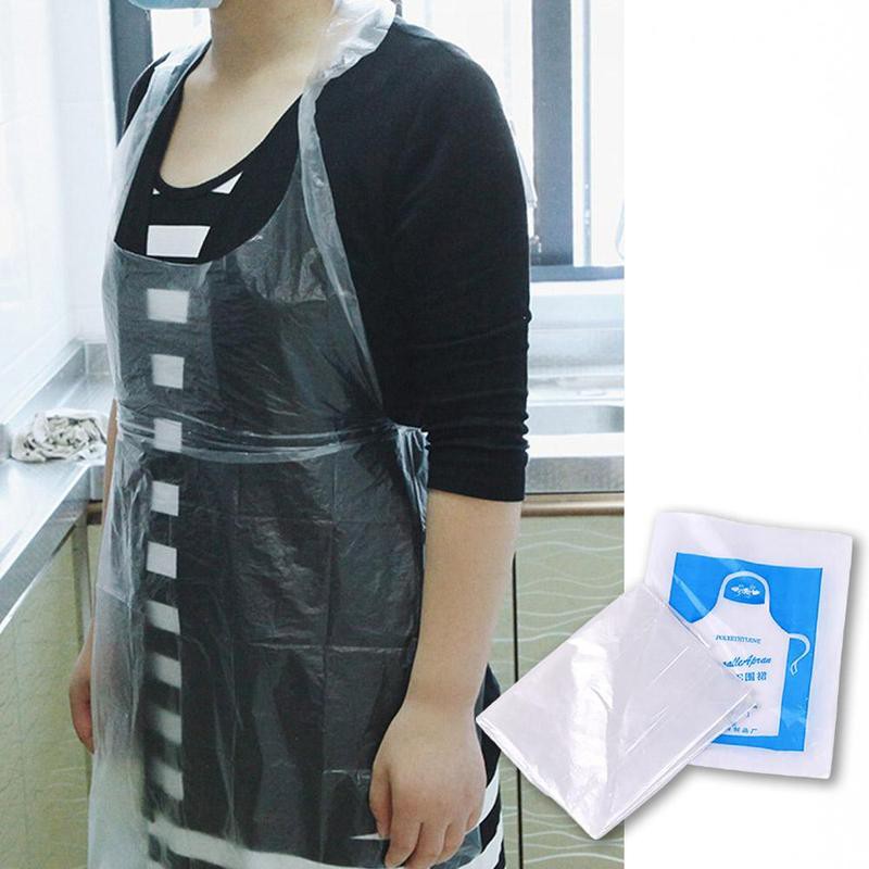 Tạp dề xài 1 lần nấu ăn chống thấm dầu tiện dụng cho trẻ em