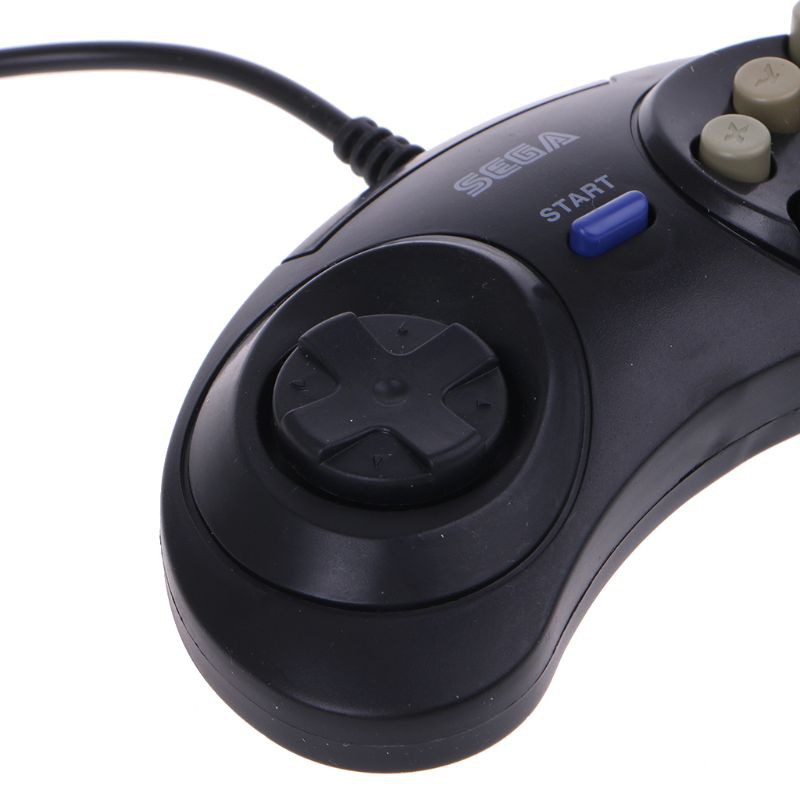 Tay cầm điều khiển chơi game 6 nút cho Mega Drive megadrive SEGA MD Genesis