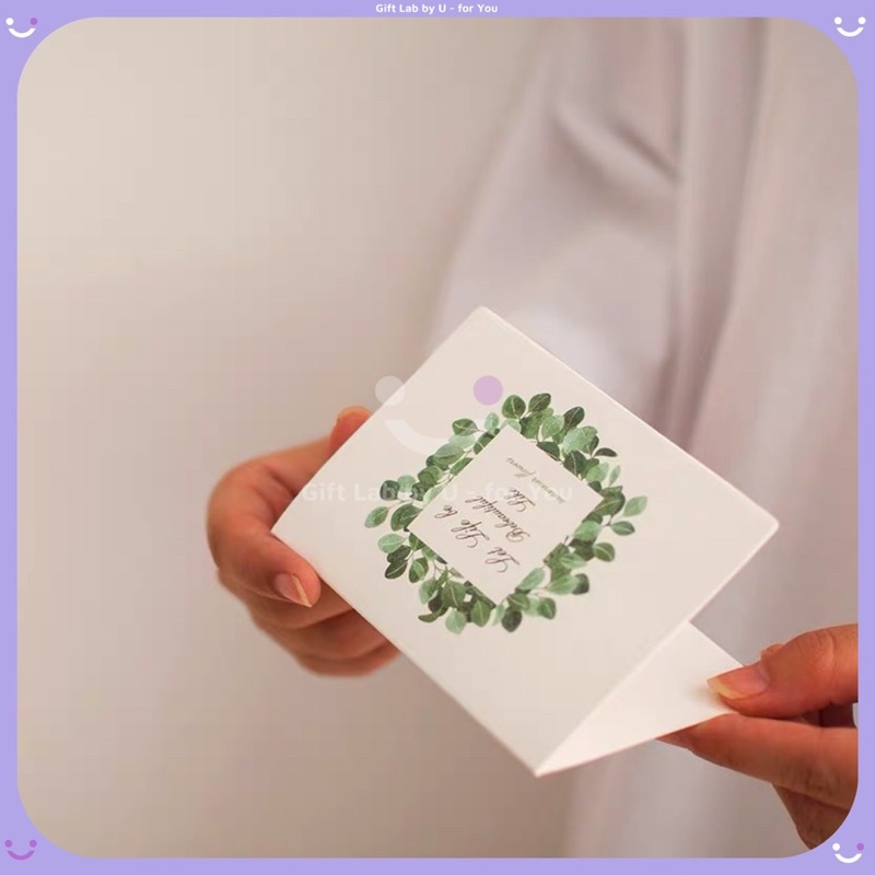 Thiệp cao cấp chúc ngày lễ, sinh nhật, kỉ niệm đặc biệt phong cách bắc Âu