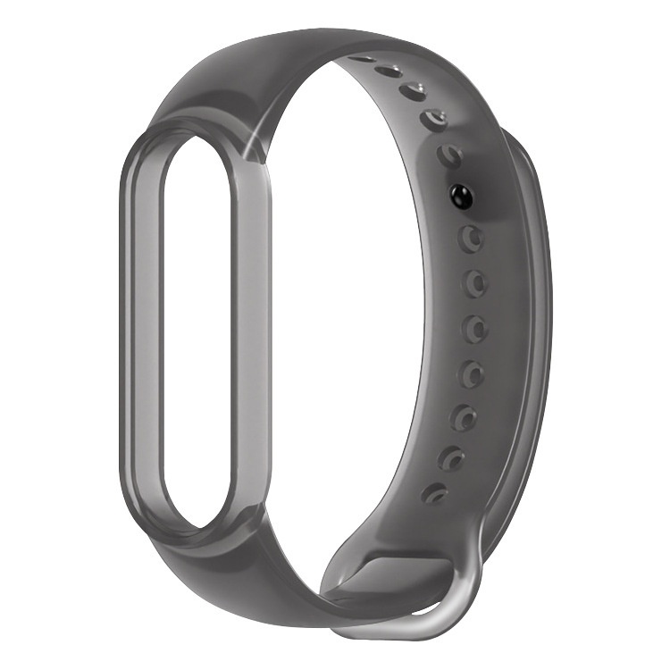 Dây đeo đồng hồ màu trong suốt không thấm nước cho đồng hồ thông minh Xiaomi Mi Band 5 MiBand 3 4 5 6