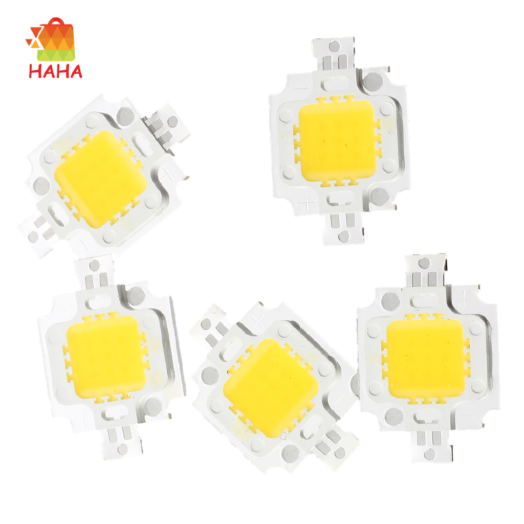Set 5 đèn led 10w 3200k 800lm 9-12v siêu sáng chất lượng cao