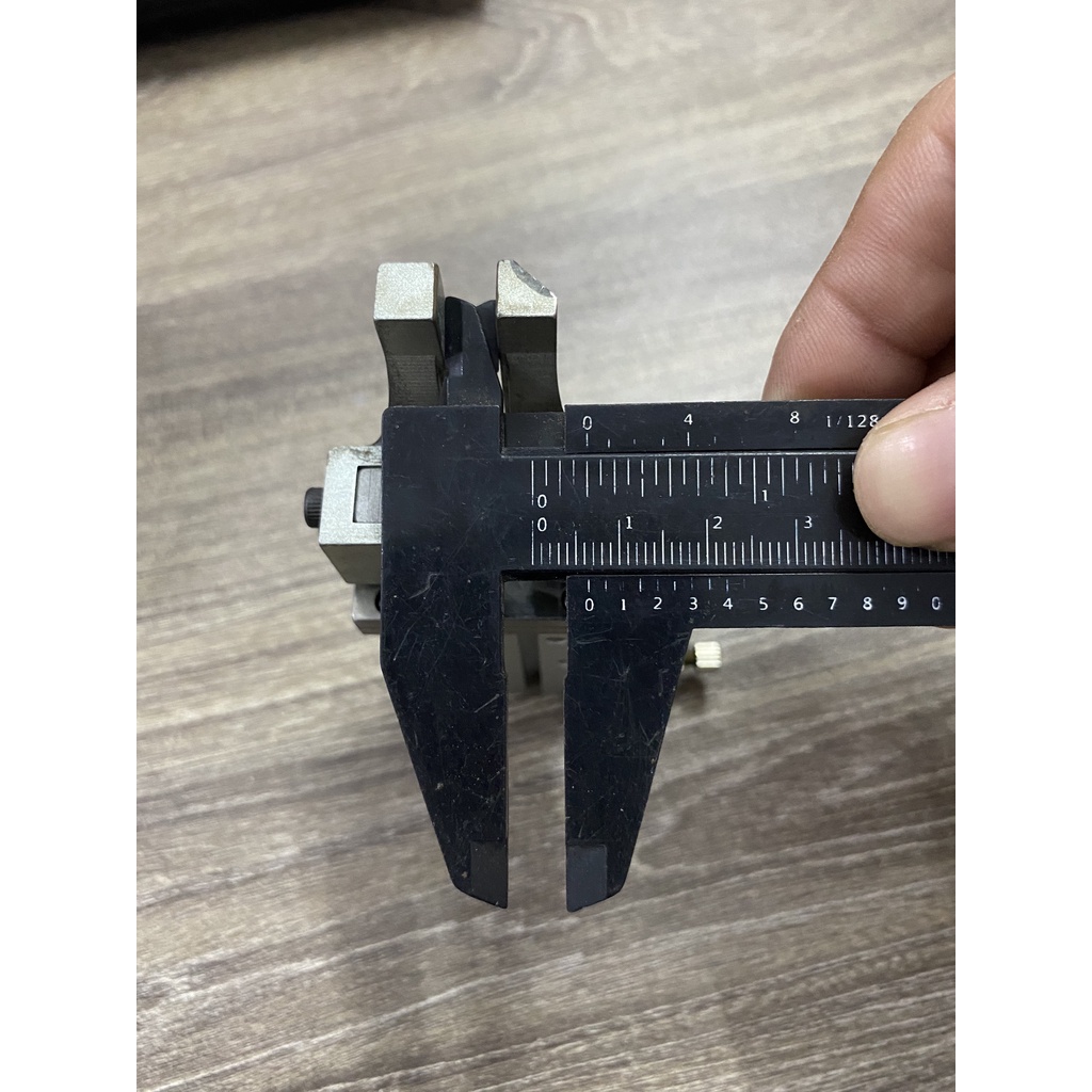 Xy lanh kẹp thẳng hành trình 6mm + Tặng đầu nối khí nén