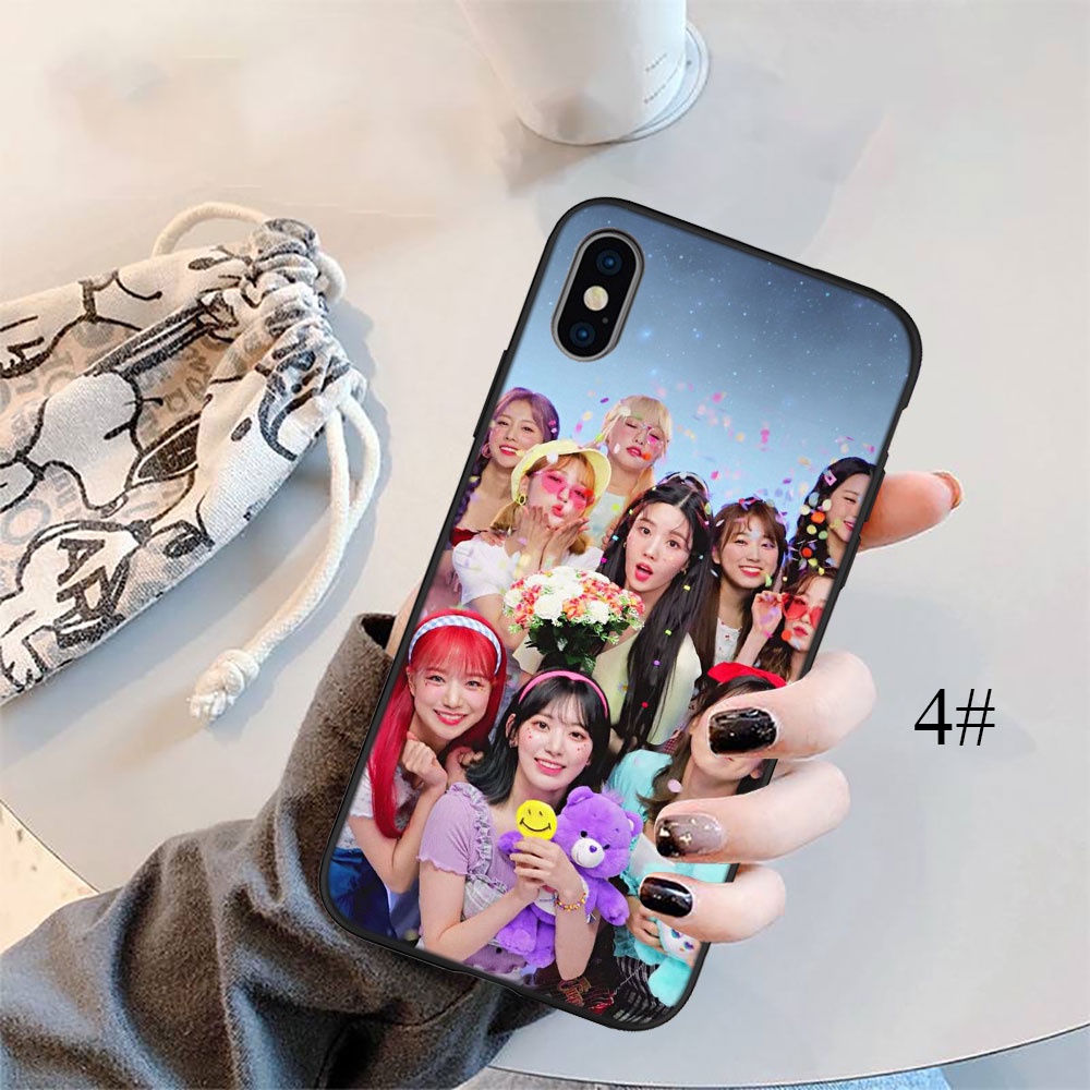 Ốp Điện Thoại Mềm Hình FO39 IZONE Cho iPhone 13 12 Pro Max Mini XS Max X
