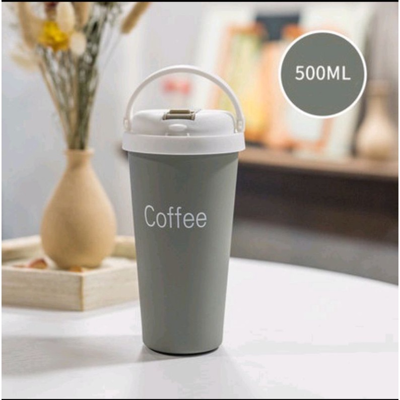 Bình giữ nhiệt, Ly giữ nhiệt cao cấp Hàn Quốc, ❤️freeship ❤giữ nhiệt nóng lạnh, 500ml, inox 304 an toàn