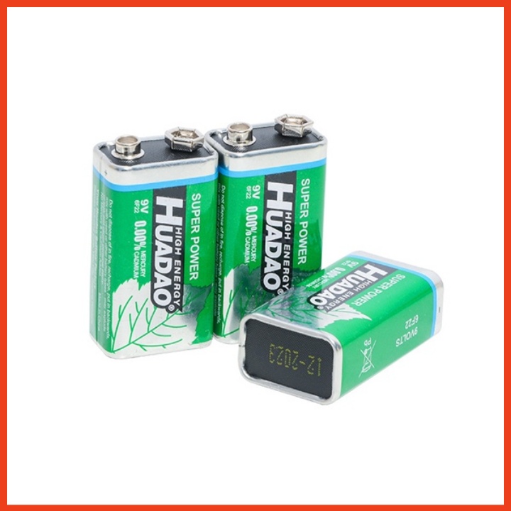 [Giá sỉ] Pin 9v - Pin vuông năng lượng sạch không chứa thủy ngân