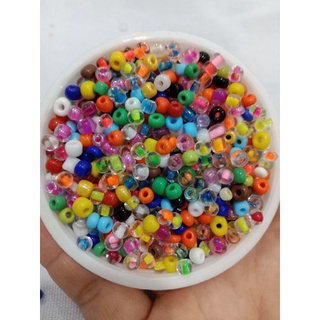 10g hạt cườm 4mm trộn màu
