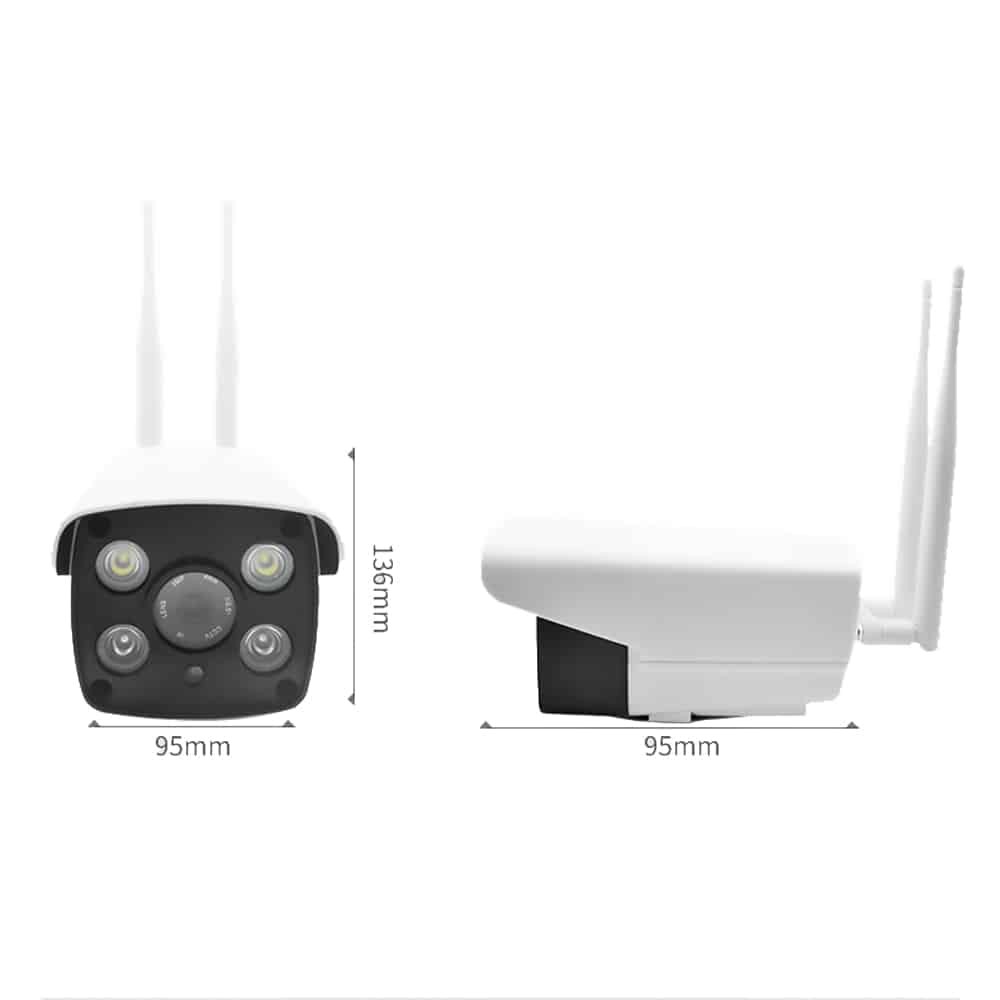 smart camera ip wifi 2 râu ngoài trời LiveYes 2.0_1080p + THẺ NHỚ CHÍNH HÃNG 16Gb