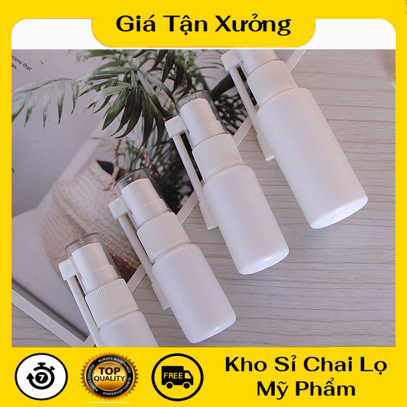 Chai xịt mũi 360° 10ml,20ml, xịt xoang, xịt họng rỗng , phụ kiện du lịch