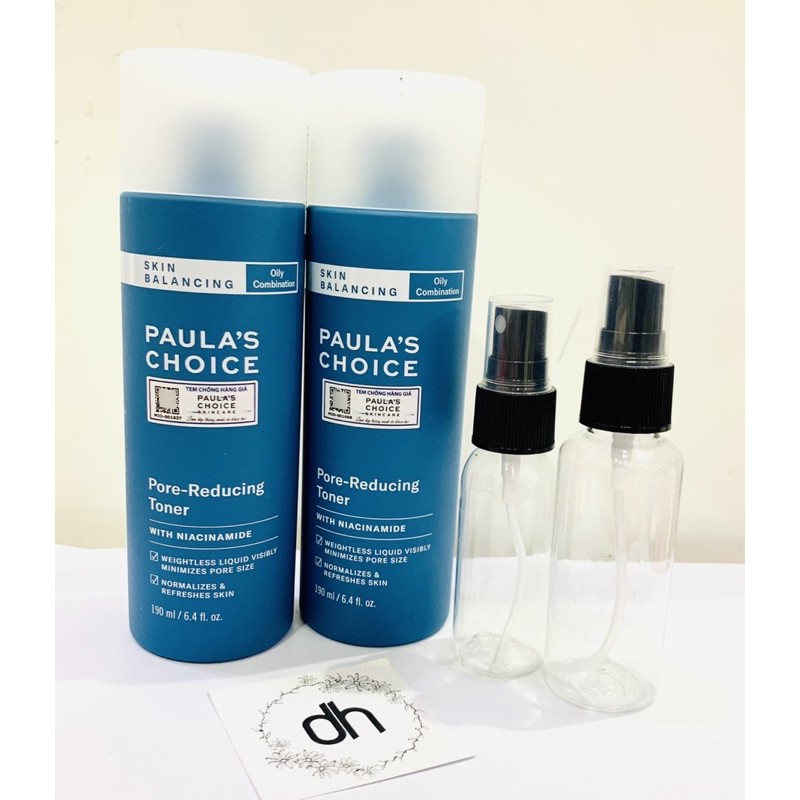 Toner nước hoa hồng cân bằng và điều chỉnh lỗ chân lông Paula's Choice Skin Balancing 190ml