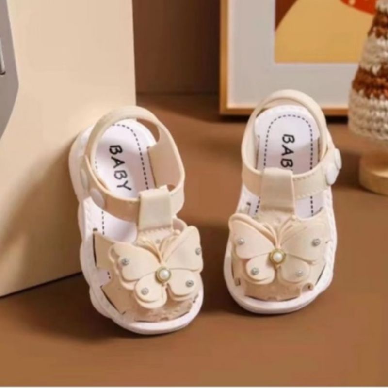 Sandal tập đi chống nước siêu nhẹ siêu dễ thương cho bé gái