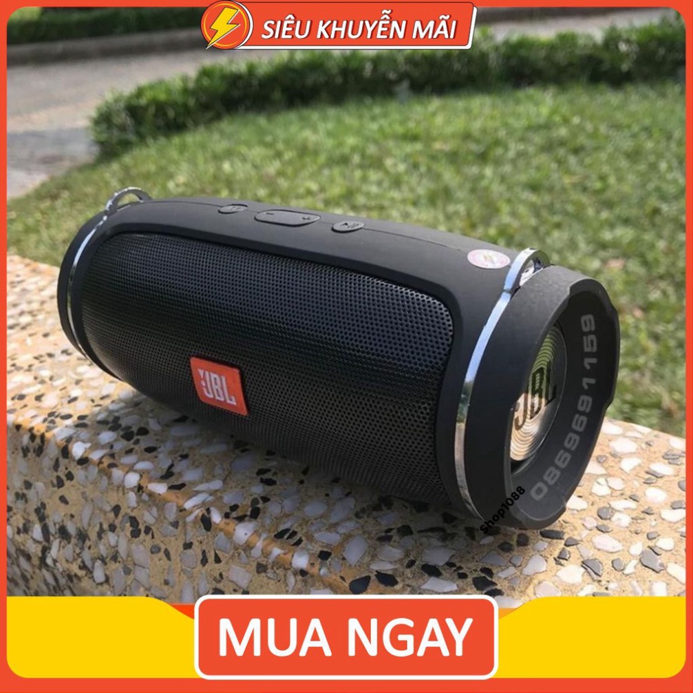 Hot 2022 Loa Bluetooth JBL Charge 4+ Mini bass tốt khoẻ - có dây đeo hàng cao cấp free ship toàn quốc