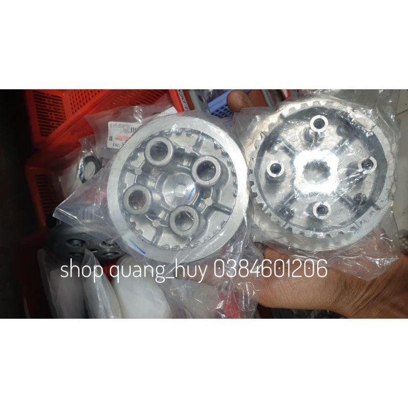 bộ đế nhôm nồi xe exciter 135 đời 2012 - 2014