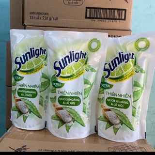 Nước Rửa Chén Sunlight Thiên Nhiên Túi 200g/ 550g/ 370gr