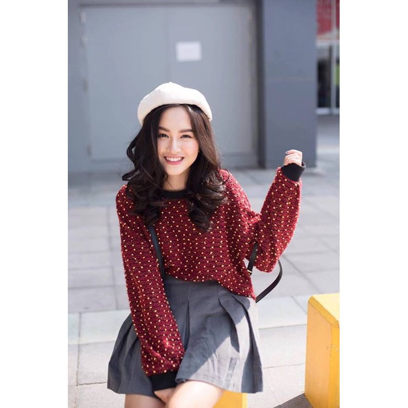 Mũ nồi beret dạ Tiệm Cô Hìn làm từ vải dạ đẹp dày mịn có dây điều chỉnh độ rộng nhiều màu sắc ship 1h lỗi 1 đổi 1