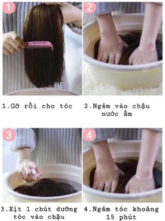 Xịt Dưỡng Tóc Giả 120ml - Làm Mềm Mượt, Giữ Nếp, Chống Rối Hiệu Quả