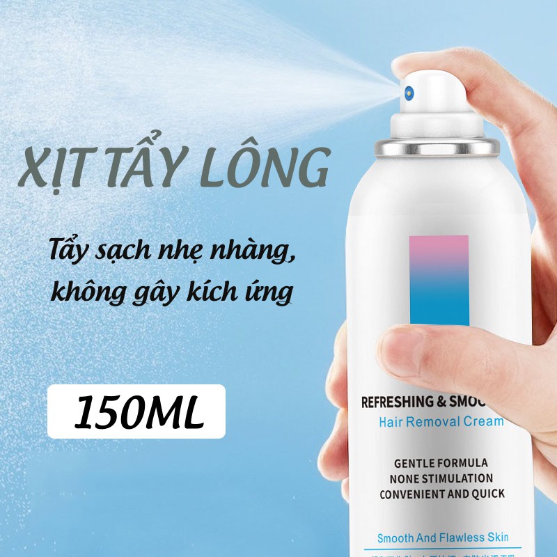 Xịt Tẩy Lông, Kem Tẩy Lông Dạng Xịt Tẩy Sạch Nhanh Chóng, Dịu Nhẹ Không Đau Rát PAPAA.HOME | BigBuy360 - bigbuy360.vn