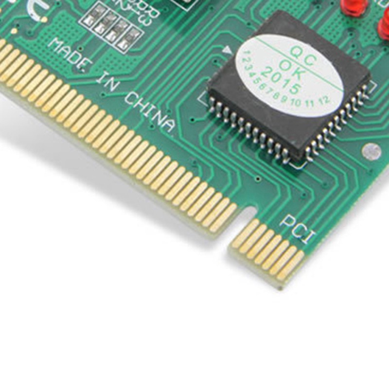 2 - Bit Pci Motherboard Fault Test Card Desktop Computer Detection Card Pci Motherboard Tester Diagnostic Display