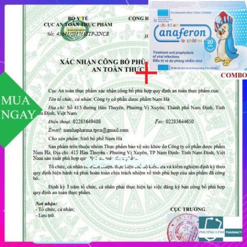 Combo Chim cánh cụt Nga+ Siro và viên ngậm bổ ph ế Nam Hà