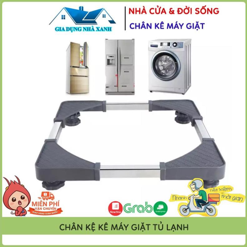 [Mua ngay] Chân Kệ Để Máy Giặt, Tủ Lạnh Inox Đa Năng, Tiện Dụng Chắc Chắn HIP MART